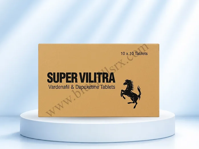 Buy Super Vilitra Tablets - Vardenafil/Dapoxetine